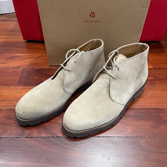 Men’s never worn FOTB tan suede Ralph Lauren POLO ankle boot (size 9.5) - Picture 2 of 5